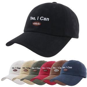 [navid1]YES I CAN 볼캡 남녀 FW 캐주얼 레터링 면 야구모자/DD643
