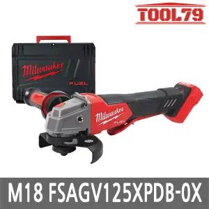 밀워키 M18 FSAGV125XPDB-0X0 충전 그라인더 18V 125mm 패들 전원 본체만