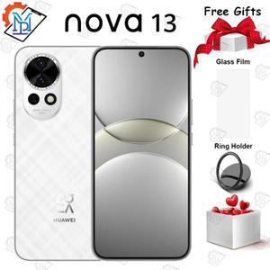 정품 화웨이 노바 13 5G 휴대폰, 6.7 인치 OLED 120Hz 화면, Kirin 8000 HarmonyOS 4.2 배터리, 5000mAh NF