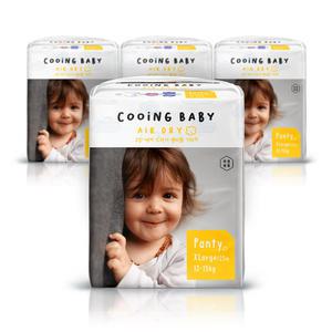 쿠잉 기저귀 에어드라이 팬티형 특대 22매 x4팩