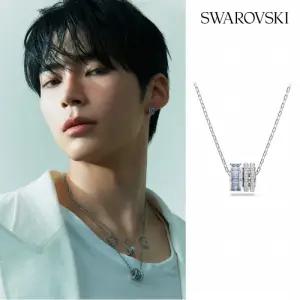 [성한빈 착용][/본사정품] Connexus 블루 로듐 목걸이 5690042