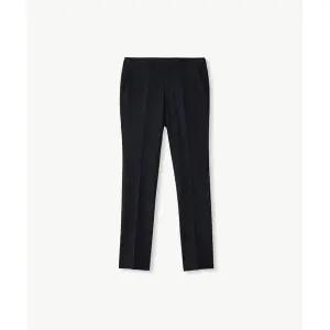 [하프클럽/에스티코]테크폴리 사방스판 수트팬츠 네이비 (슬림핏) SSLVZ22SSN