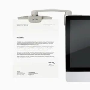 엑토 거북목 방지 LCD CRT겸용 모니터 용지 클립 SPC-07 SPC-08