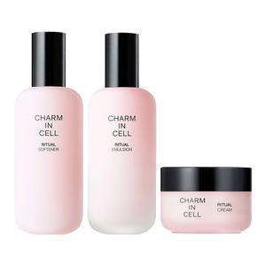 참존 참인셀 리추얼 3종 기초세트 스킨+로션+크림 단품 스킨 로션 탄력 미백 주름개선 기능성