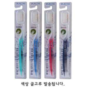 플라콘 울트라 이중 미세모 칫솔 20개/치과전용 잇몸마사지 프라그제거 이중모 칫솔