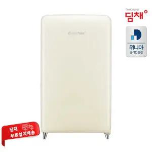 [위니아] 딤채 1도어 100L 칵테일크림 EDS10KBACCF 스탠드 김치냉장고 딤채 전국무료설치