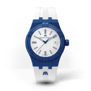 [모리스 라크로와] 아이콘 TIDE 데이트 쿼츠 40mm 러버밴드 AI2008-BBB11-300-0