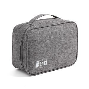 디지털 파우치 그레이 여행용파우치 전자기기가방 디지털가방