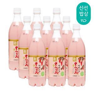 [품질보장] 문경주조 오미자 생막걸리 6.5도 750ml x9병