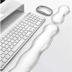 고품질 다이쿤 손목보호대 받침 실리콘 쿠션 패드투명 마우스 단품 (WFH6H7L)