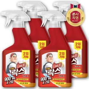 홈스타 착붙는 락스 본품 900ml 4개