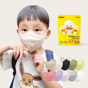 KF94 어린이마스크 25매 아이조아 식약처인증 키즈 새부리형 유아마스크