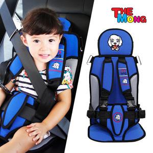 몽구 유아 아동 보조벨트 W3 유아용 카시트 3점식 전용 휴대용 안전 보조시트 유치원 어린이집 통학차량 아동 어린이 주니어 카시트