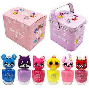 투미니프렌즈수성매니큐어 6종 세트 유아 어린이 네일아트