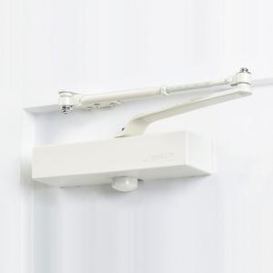 방화문 90도 정지형 도어클로저 BON133 아이보리 현관문 컬러 도어체크 자동문닫힘