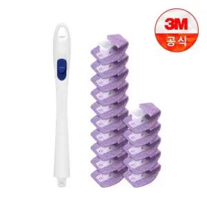 울트라클린 변기청소용 크린스틱 핸들+리필 15개