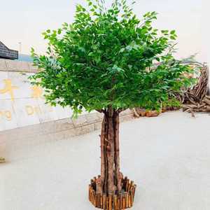 대형 키큰 조화나무 조화 인테리어 조경 인조나무