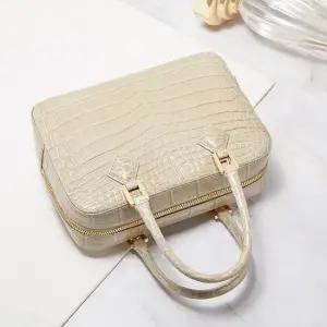 악어가죽 라니  Rani) 여자 미니 토트백