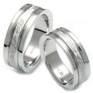 T-086 CO 티타늄 커플링 반지 이니셜무료 무료배송 맞춤제작 평생AS