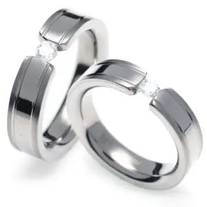 TQ-206 CO 티타늄 커플링 반지 이니셜무료 무료배송 맞춤제작 평생AS