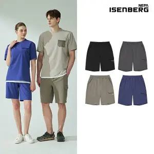 [네파이젠벅] 25SS 여름 우븐반바지 유니 4컬러 택1