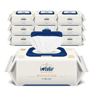 아기물티슈 시그니처 오블랑 100매 10팩 캡형