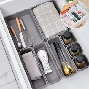 책상 서랍 소품 수저통 수납 정리 함 리빙 공간 박스/보관/플라스틱/서랍장/정리함/이사/수납함/틈새/이불