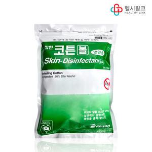 퍼슨 삼현 코튼볼 160g 성광 에탄올 피부소독액 탈지면 흡착 살균 지퍼백 병원용