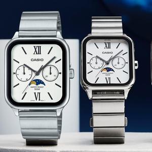 정식AS 카시오 MTP-M305D-7A2VDF 문페이즈 메탈 시계