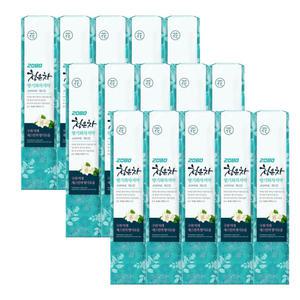 2080 치약 정은차 향기화차 충치 잇몸 케어 190g 15개 BNS