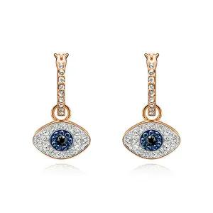 [스와로브스키] 여성 Evil Eye 후프 귀걸이(5425857)
