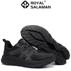 ROYAL SALAMAN 발편한 천연가죽 운동화 키높이 트래킹화 97109