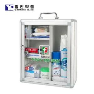 공사현장 벽부착형 비상키트 재난용품 약보관함