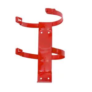 소화기 벽부착용 브라켓 철밴드형 거치대 화재진압