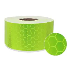 고휘도 벌집무늬 야간근로자 반사테이프 형광 안전