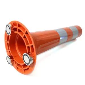 물류창고 중장비 보호 협착방지 자석 탄력봉 안전설비