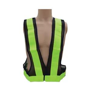 현장 안전조끼 신호수조끼 망사 곤색 X반도 공구 보호