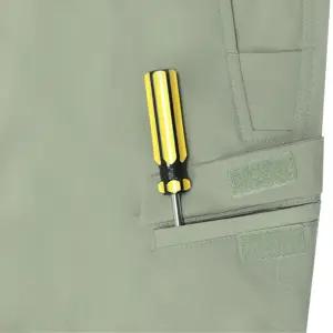 펜공구꽂이 멀티포켓 밴딩 작업복 바지 유니폼 안전복