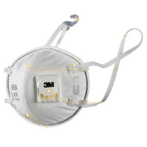 안전모겸착용 고리걸이식 작업 방진마스크 숨쉬기편한