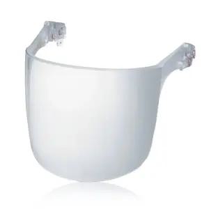 작업자 안면보호구 투명보안면 안전모부착형귀 바이저