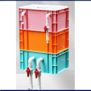 4자상면여과기 어항 필터상자 상자 케이스 산업용 스몰 정수기 홀더 상면여과기 하부 구피