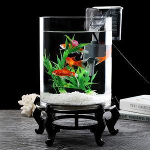 원형 어항 구피 수초 원통 유리 15X15 어항세트 스트레이트 애완용 지름 폭포식 15