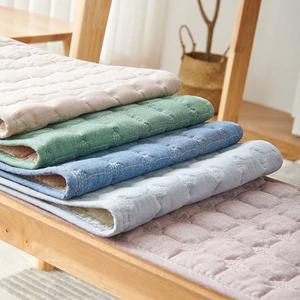 소파 덮개 방석 쿠션 스톤 긴의자 긴의자방석 디자인 벤치 블루 의자 커버 매트 에스닉 얇은