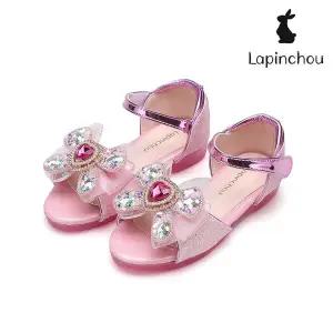 갤러리아 라팡슈 엘레나 레브 샌들 핑크 글리터 LPSDL0M2FR 키즈샌들 아동샌들