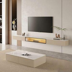 벽걸이 벽선반 티비장 공유기 셋톱박스 티비다이 장 1.6m TV장 (LED)