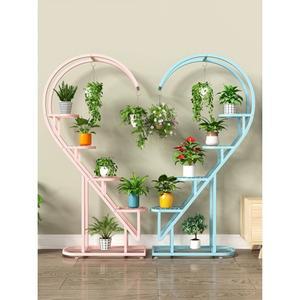 모양 다층 화분 선반 스 진열다이 공간 화분받침대 화분정리대 화분진열대 장식