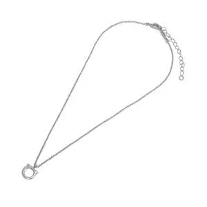 25FW 심플 간치니 라지 넥클리스 실버 76-0133 0696659
