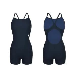 [레노마]여성 2부 X백 반신 탄탄이 원피스 수영복 LS2F865_BK_s