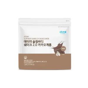 애터미 슬림바디 쉐이크 2.0 카카오캐롭 대용량 벌크팩 1200g 1개