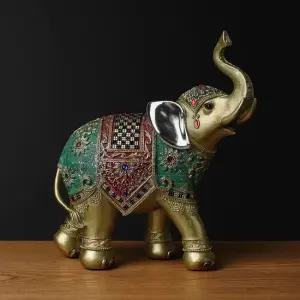 코끼리 인테리어 소품 금전운 풍수 장식품 개업선물 거실인테리어 빈티지소품 장식품
